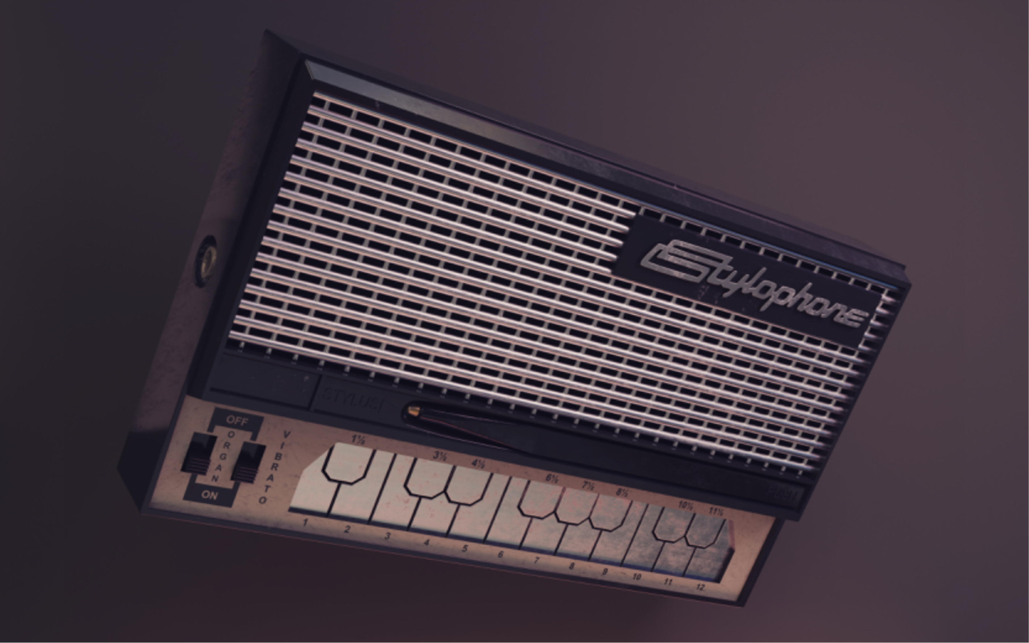 Lux ‘Lighting’ Walton does not have a nice ring to it. But Lighting is still my middle name as seen by this Stylophone asset. I can use special lighting effects and define my normal maps or my soft bevelled edges.