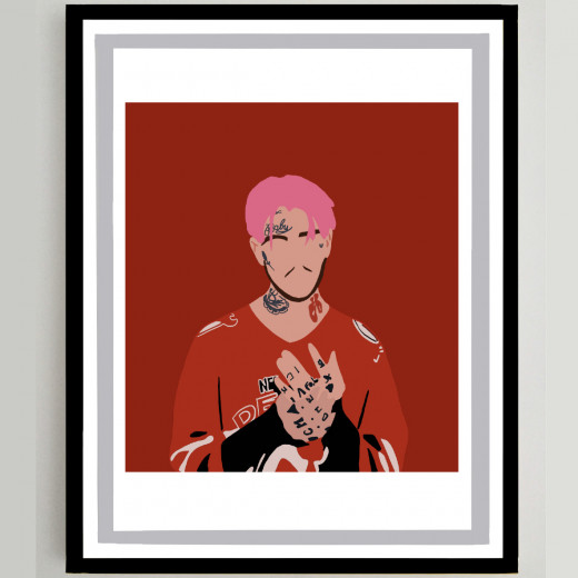 Lil Peep print