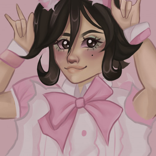 I can do commissions like these from £7 and £15 at most, either if it’s a self portrait or an original character