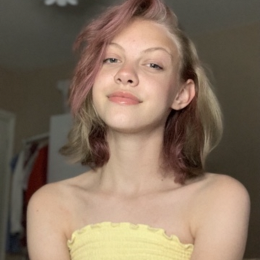 Cotton candy hair