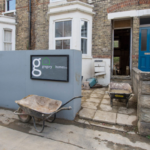 Gregory Homes hoarding