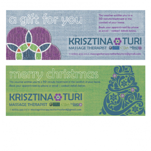 The Therapy Room gift vouchers