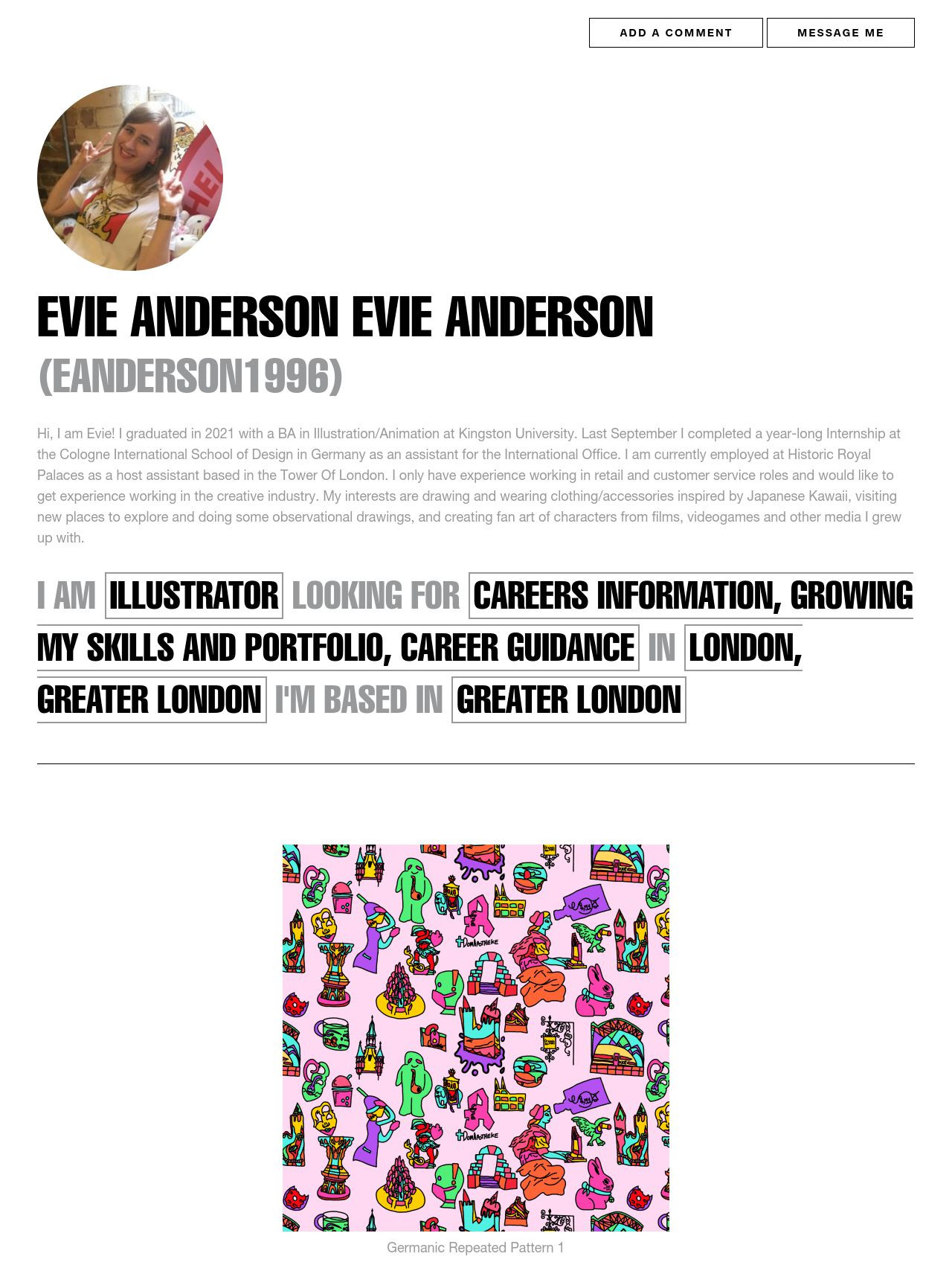 Evie Anderson Evie Anderson