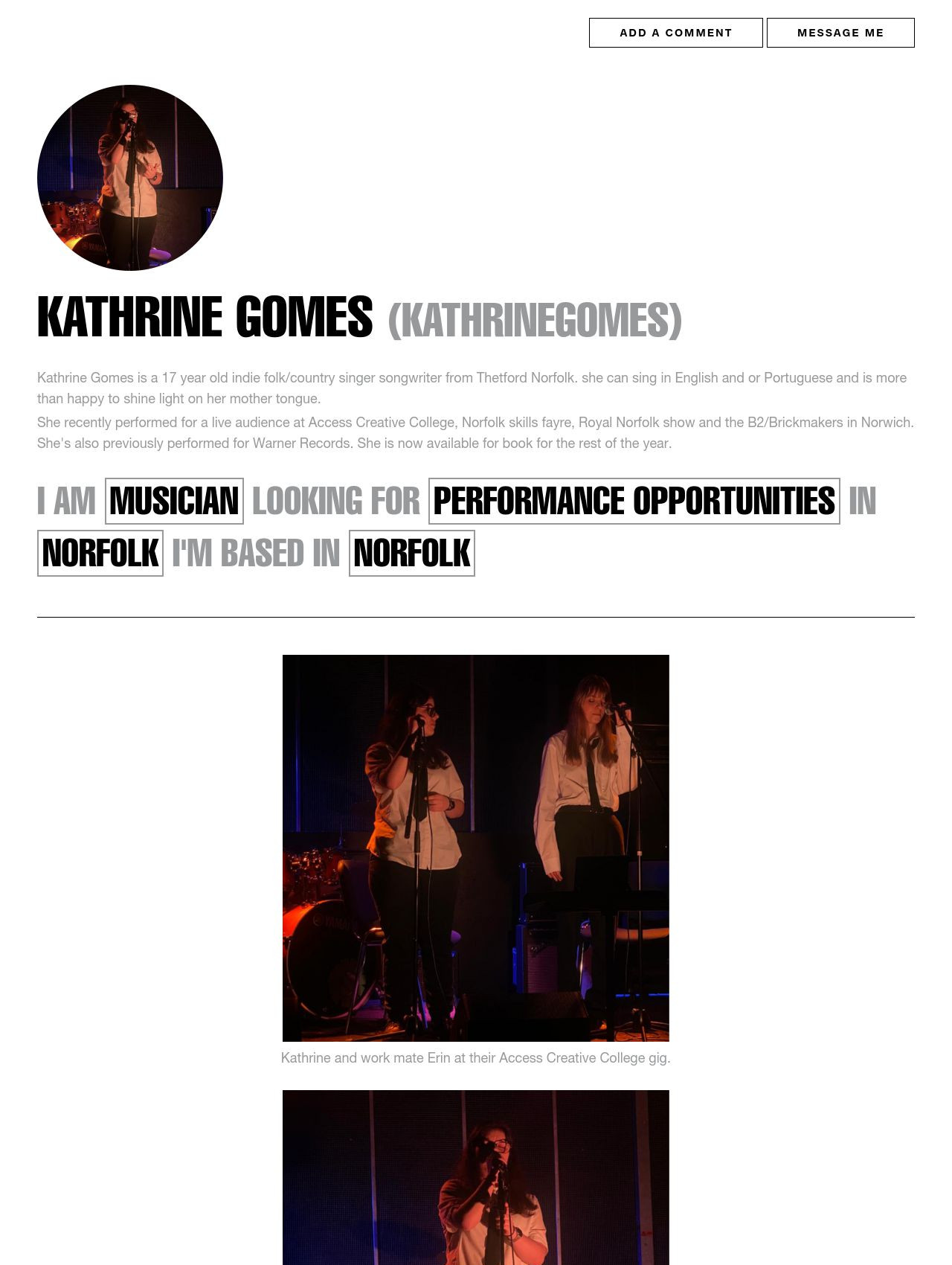 kathrine gomes